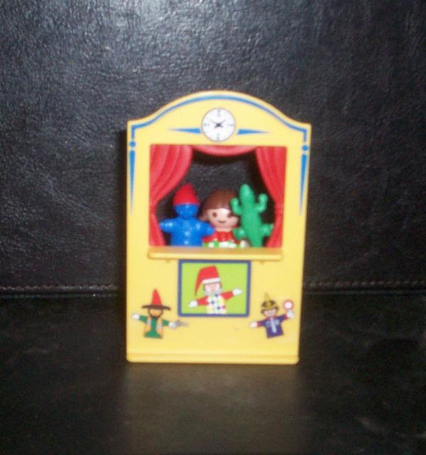 Toy puppet theatre